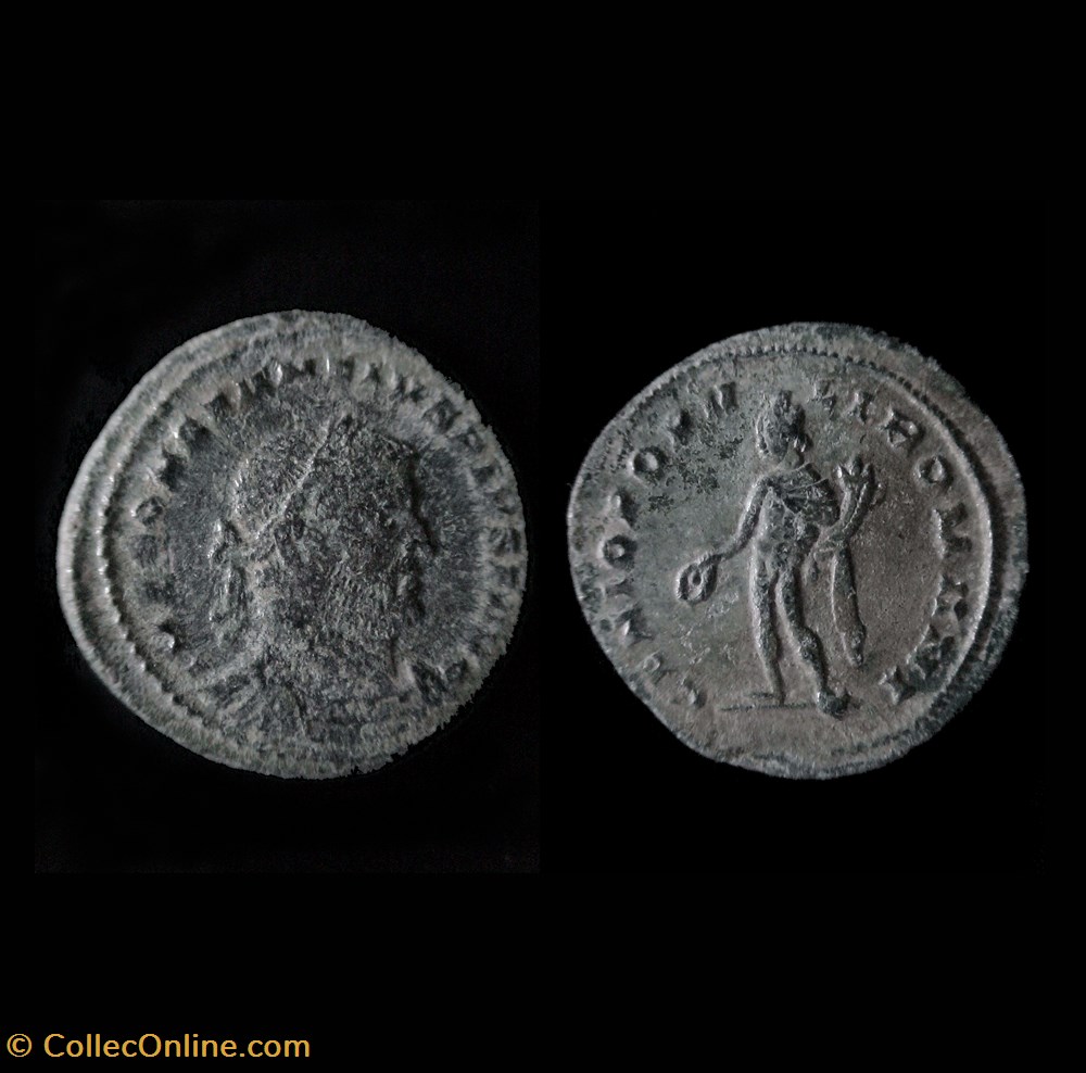 FOLLIS CONSTANCE I CHLORE AUGUSTE LONDRES 305 - 306 monnaie antique av jc ap romaine republicaine imperiale follis constance i chlore auguste londres 305 306