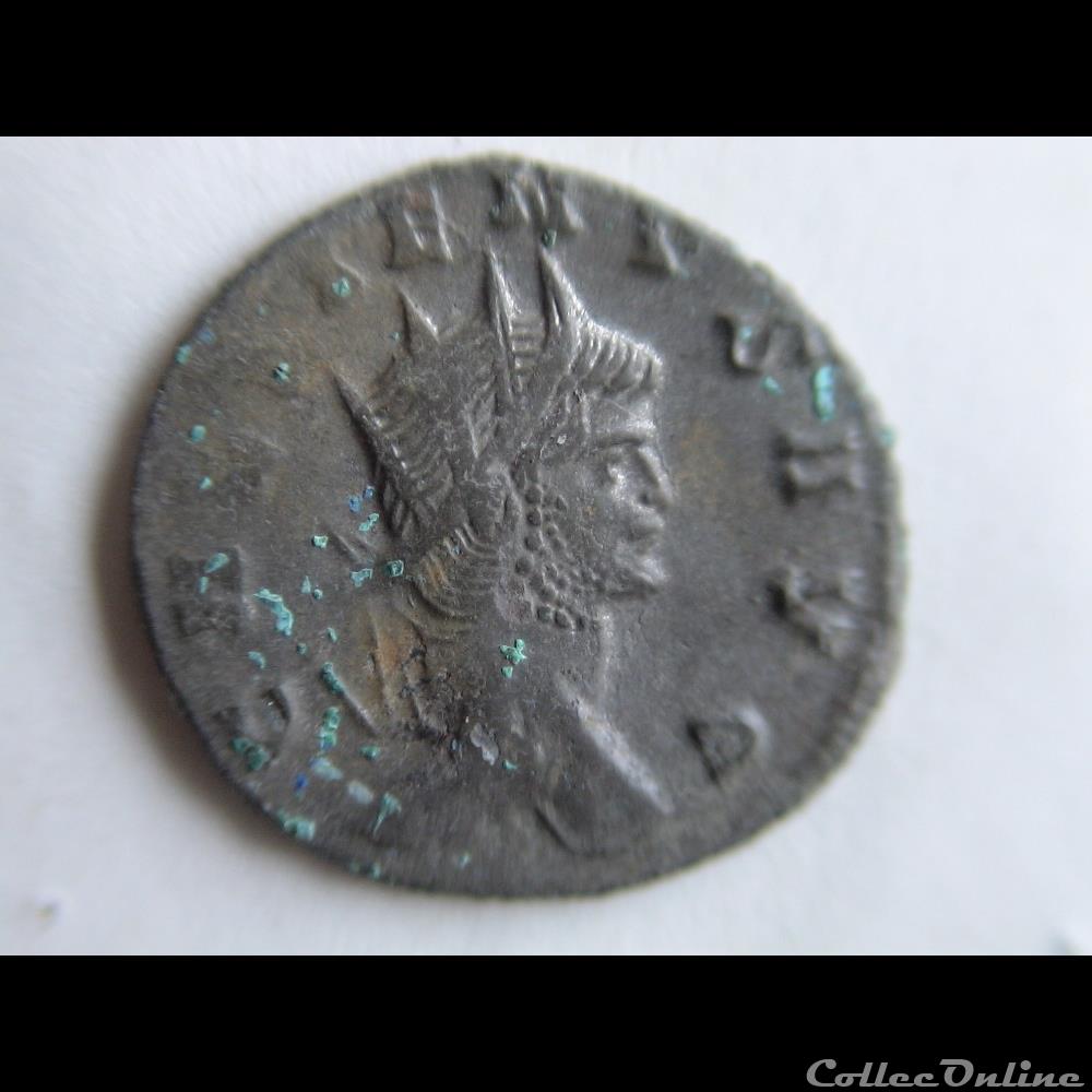 GALLIEN 267-268 ROME BESTIAIRE ANTILOPE monnaie antique romaine gallien 267 268 rome bestiaire antilope