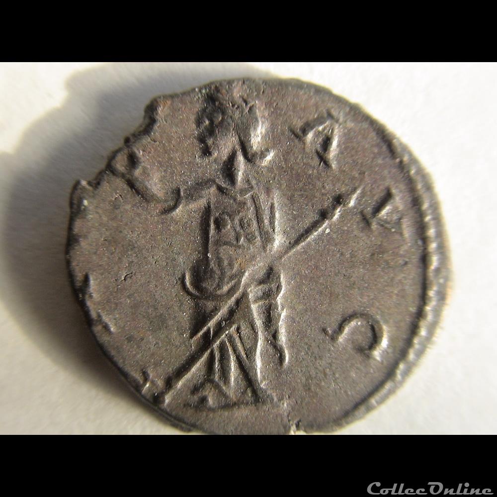 POSTUME 268 IMITATION PAX AUG monnaie antique romaine postume 268 imitation pax aug
