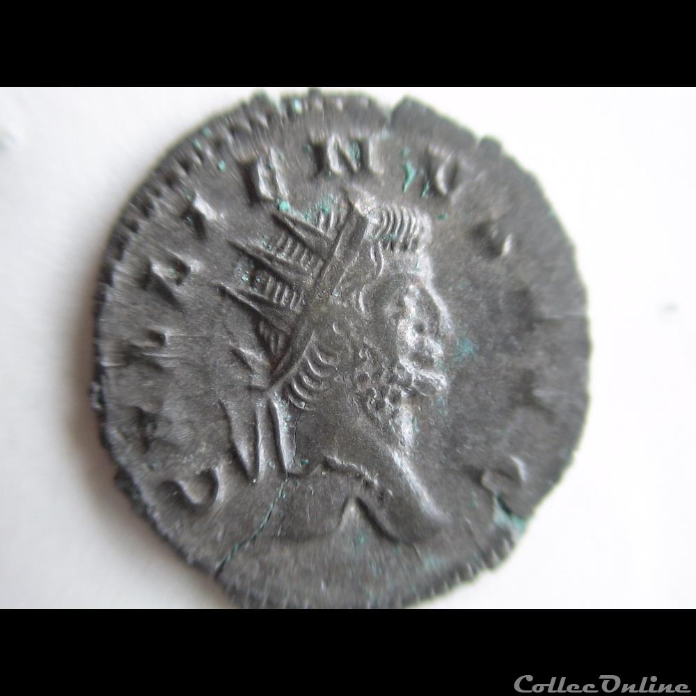 monnaie antique romaine gallien 265 rome la victoire