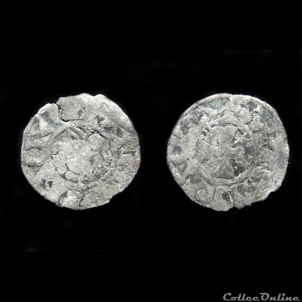 monnaie france feodale obole penthievre type iiii