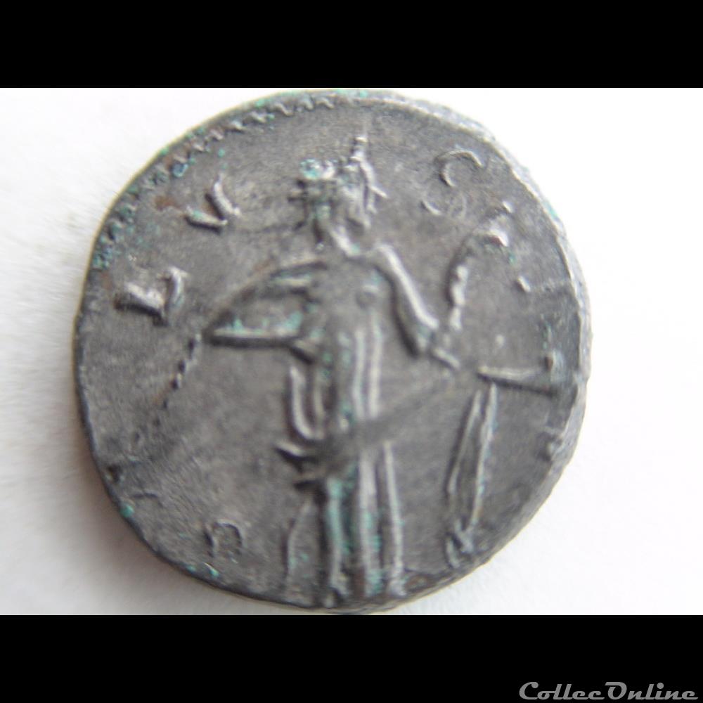 monnaie antique romaine victorin 270 imitation salus