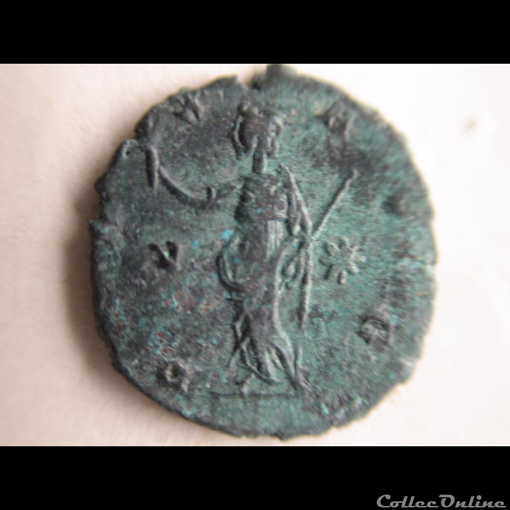 POSTUME 269 TREVES PAX AUG V monnaie antique romaine postume 269 treves pax aug v