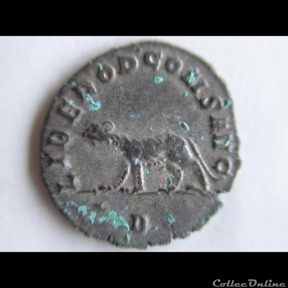 GALLIEN 267-268 ROME BESTIAIRE PANTHERE A GAUCHE monnaie antique romaine gallien 267 268 rome bestiaire panthere a gauche