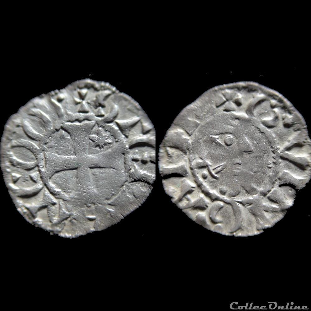 monnaies europe medievale a france feodales denier de penthievre type iii 1148 1183