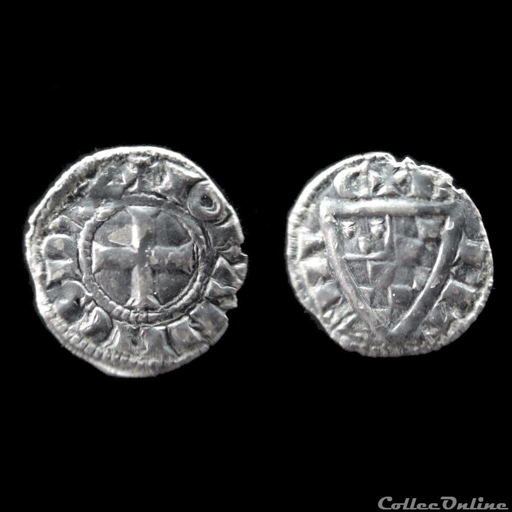 monnaie france feodale obole jean i le roux 1241 1266