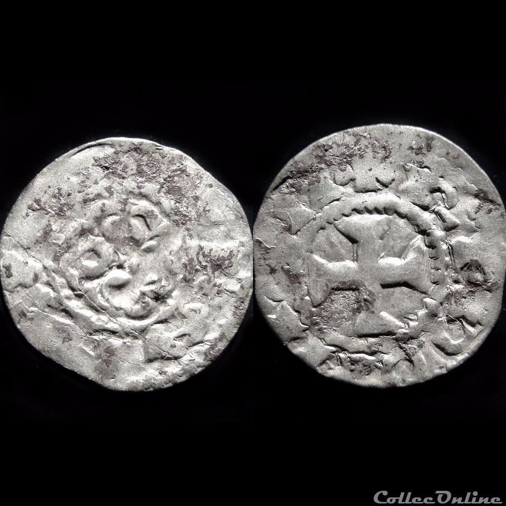 DENIER ALAIN IV DE BRETAGNE 1084-1112 RENNES monnaies europe medievale france feodales denier alain iv de bretagne 1084 1112 rennes