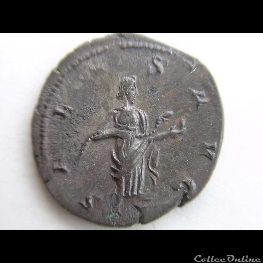 monnaie antique romaine victorin 270 cologne salus