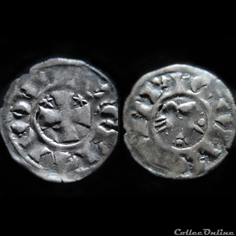 monnaies europe medievale a france feodales denier de penthievre type iiii