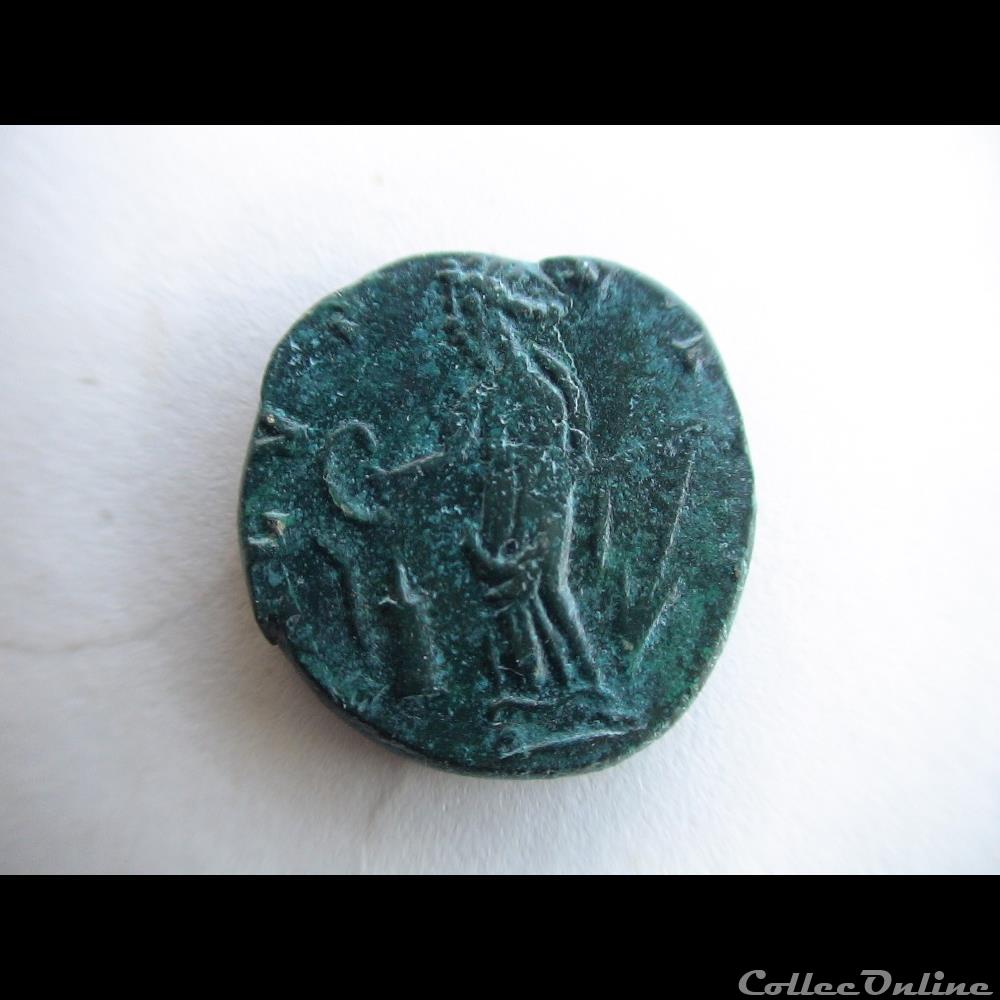 antique romaine imitation monnaies de necessite salus