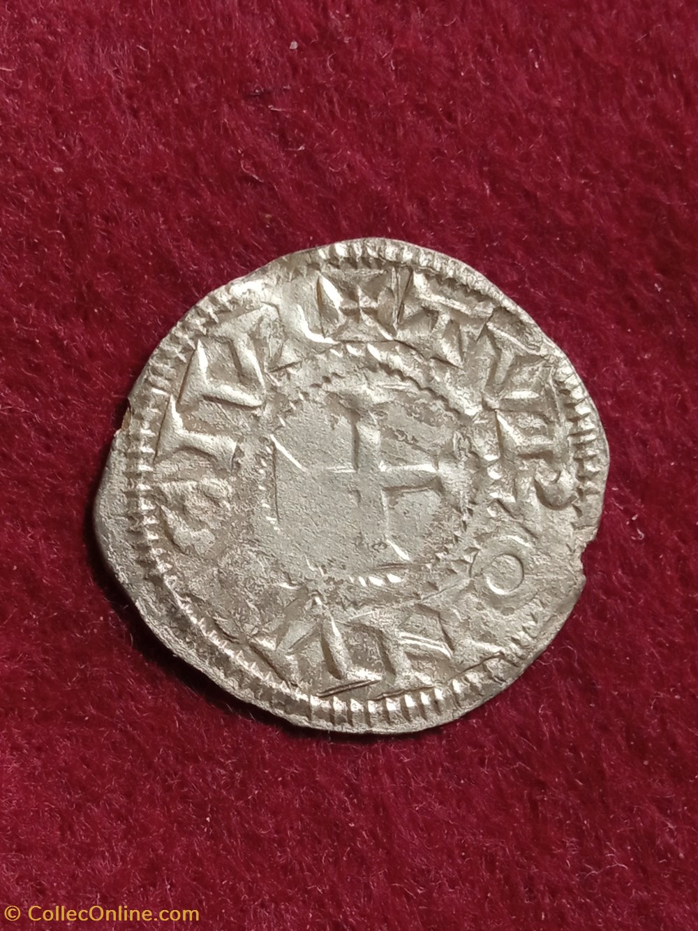 monnaies europe medievale france feodales denier saint martin de tours deuxieme moitie du xieme siecle