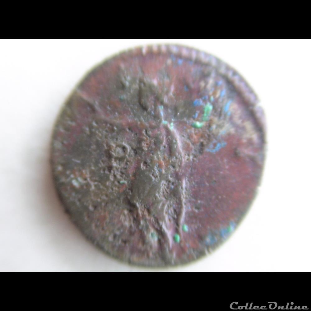 VICTORIN 270 IMITATION PAX AUG monnaie antique romaine victorin 270 imitation pax aug