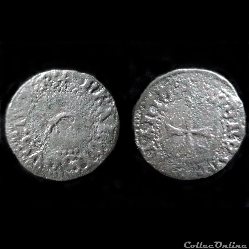 DENIER FRANCOIS I DE BRETAGNE RENNES monnaie france feodale denier francois i de bretagne rennes