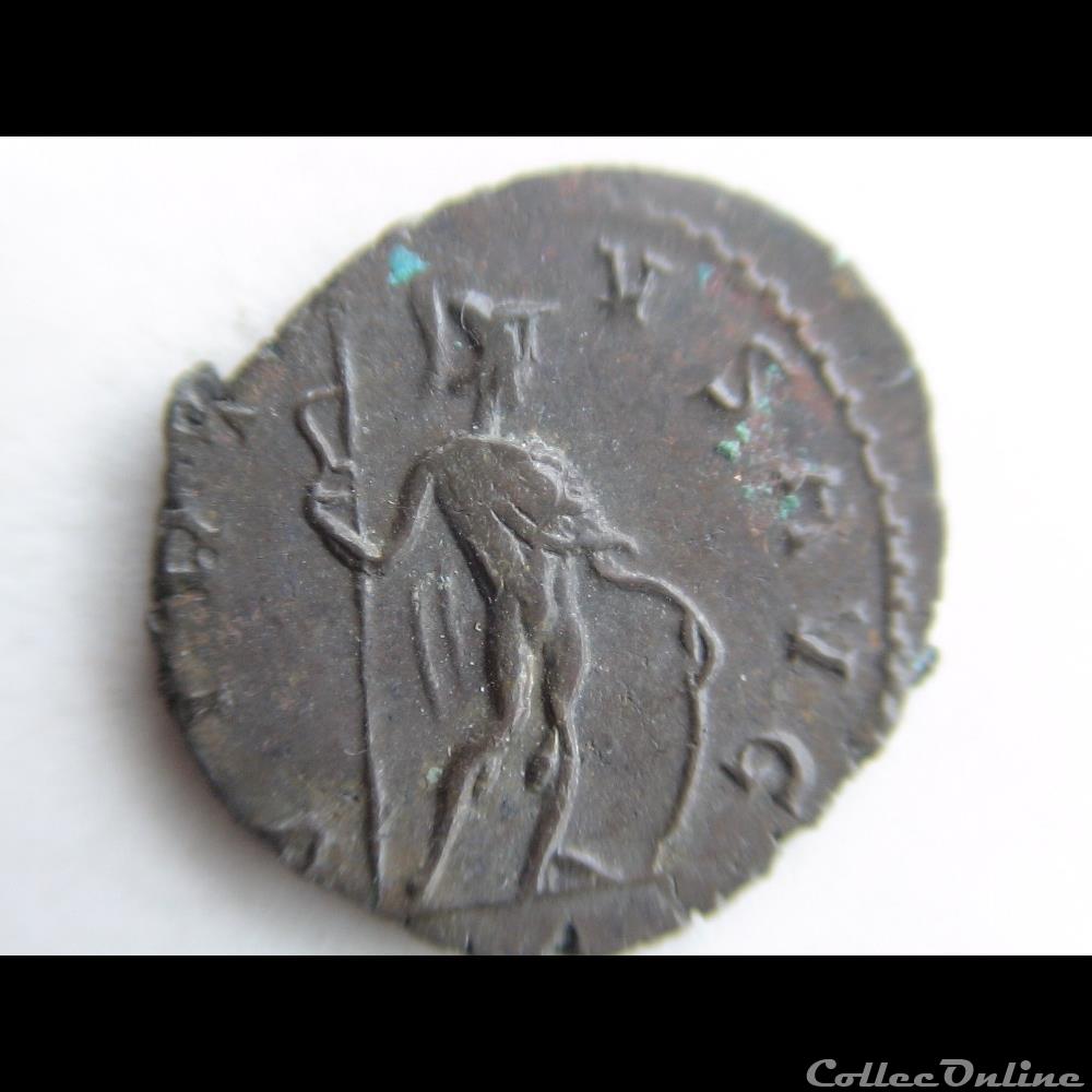 VICTORIN 270 TREVES VIRTUS A DROITE monnaie antique romaine victorin 270 treves virtus a droite