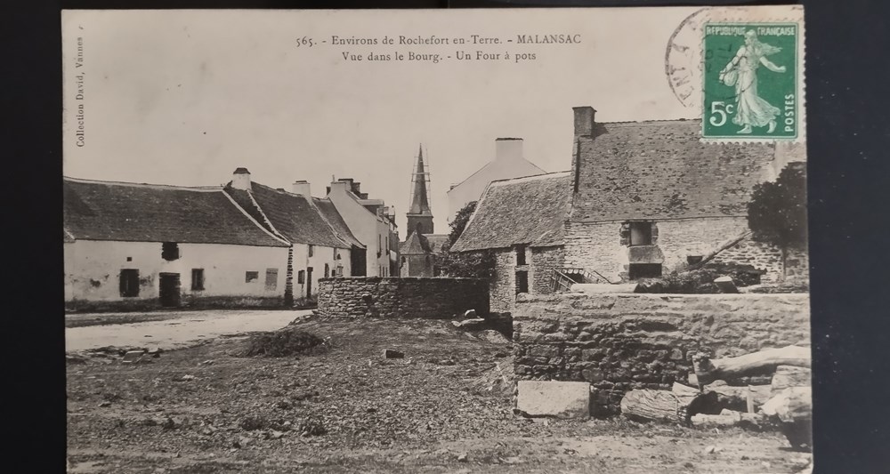cartes postales europe france carte postale malansac