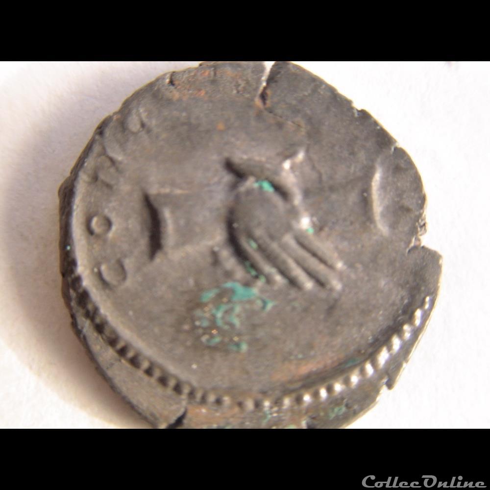 monnaie antique romaine marius 269 treves concord milit