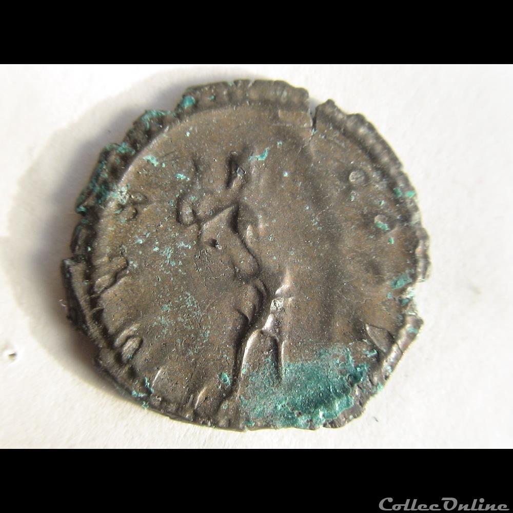POSTUME 269 TREVES IMP X COS V monnaie antique romaine postume 269 treves imp x cos v