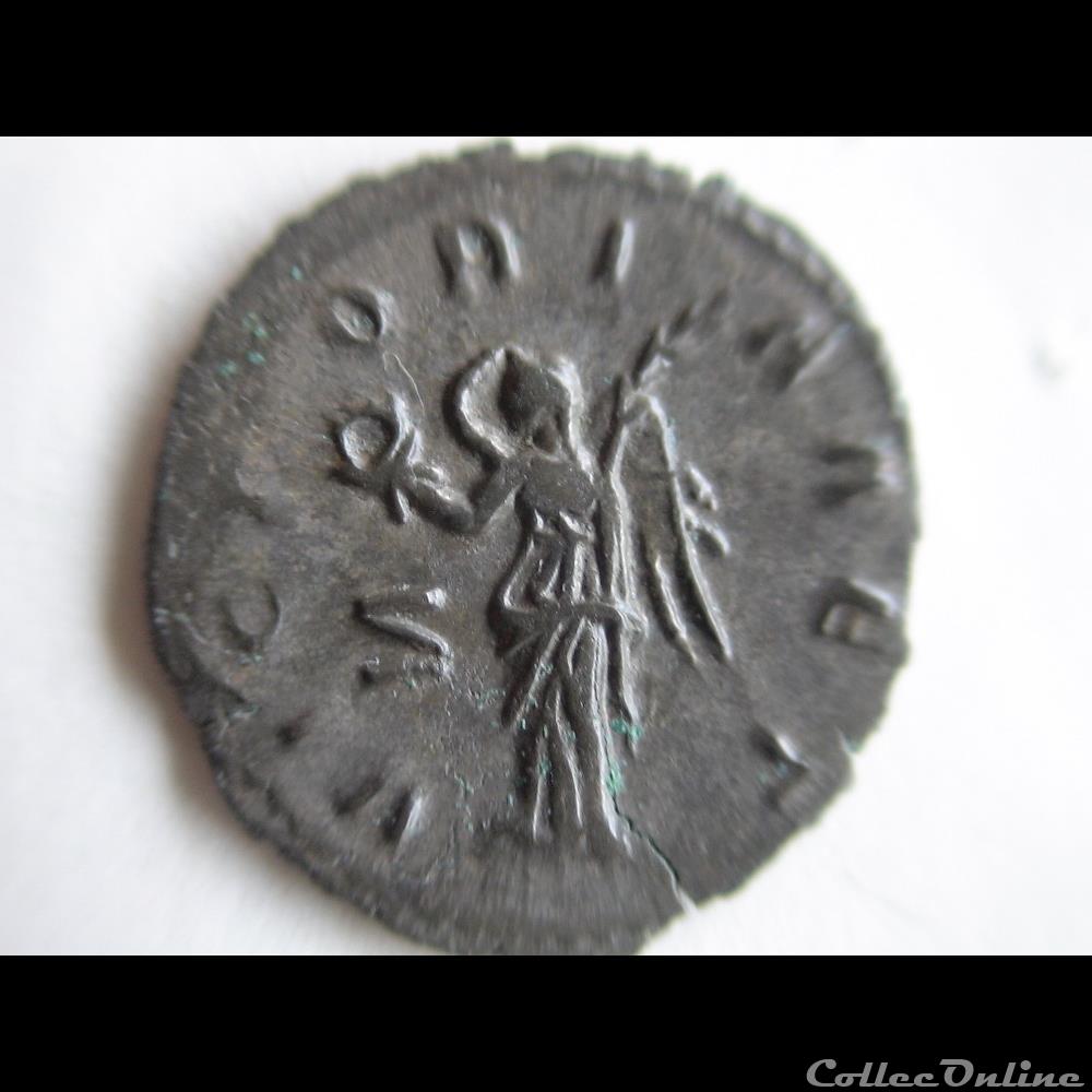 monnaie antique romaine gallien 265 rome la victoire