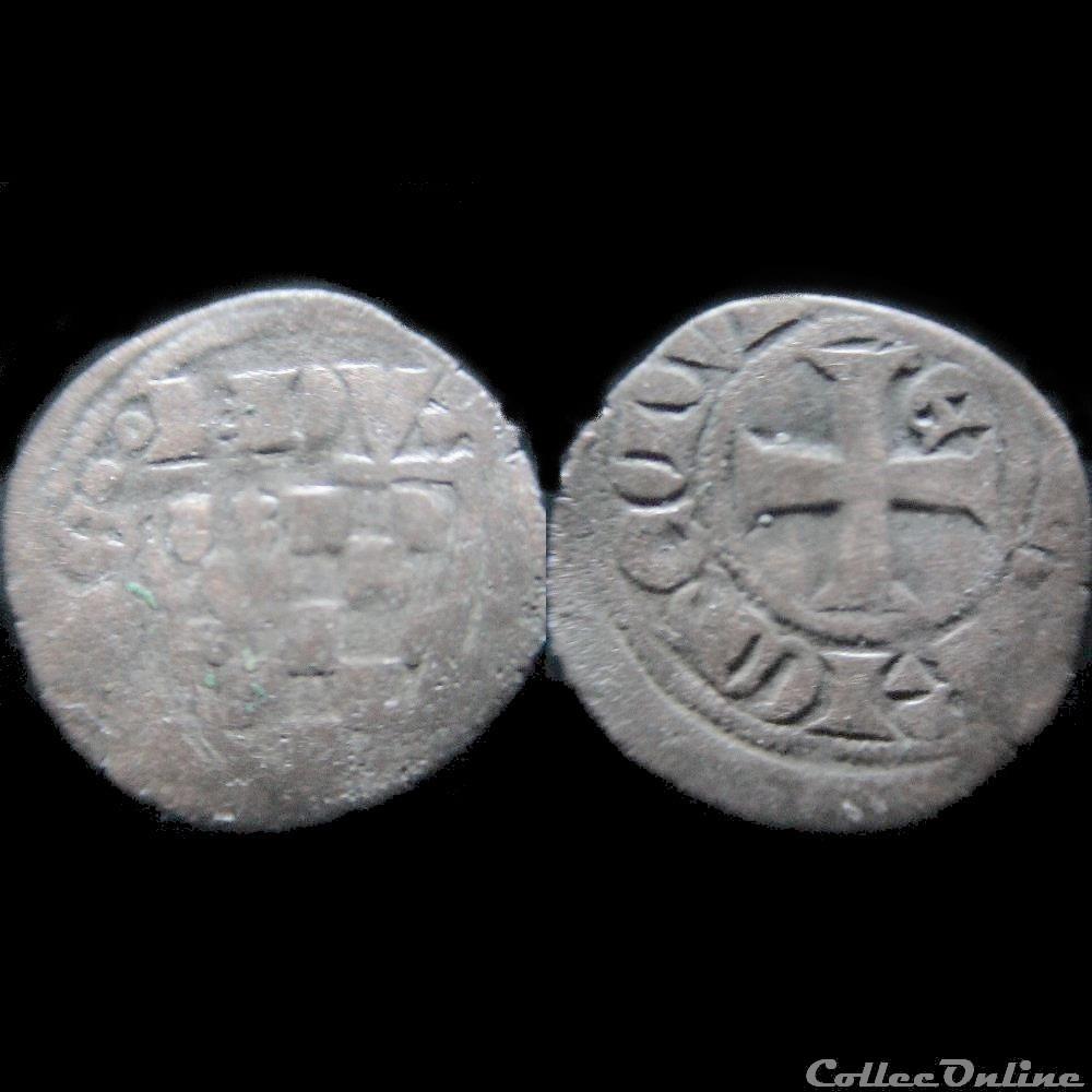 monnaie france feodale denier jean iii evran
