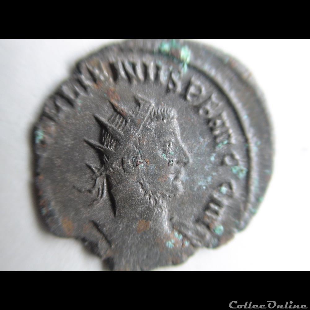 GALLIEN 257-258 ROME LA PAIX monnaie antique romaine gallien 257 258 rome la paix