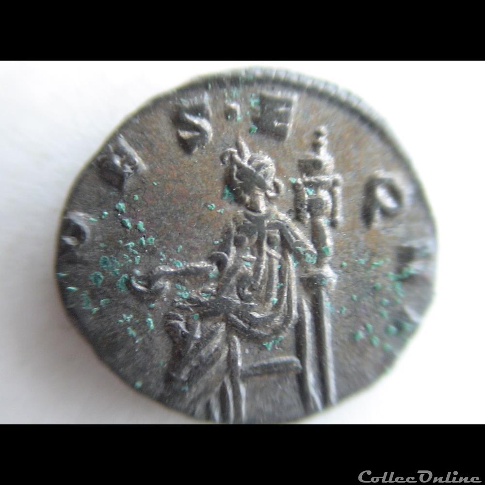 AUREOLUS AU NOM DE POSTUME 267 MILAN monnaie antique romaine aureolus au nom de postume 267 milan