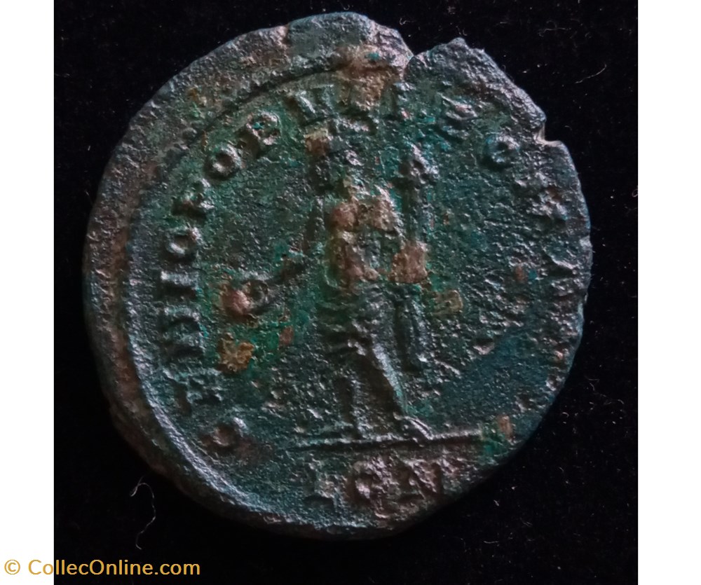 monnaies antiques a romaines imperiales republicaines follis diocletien londres 296 297