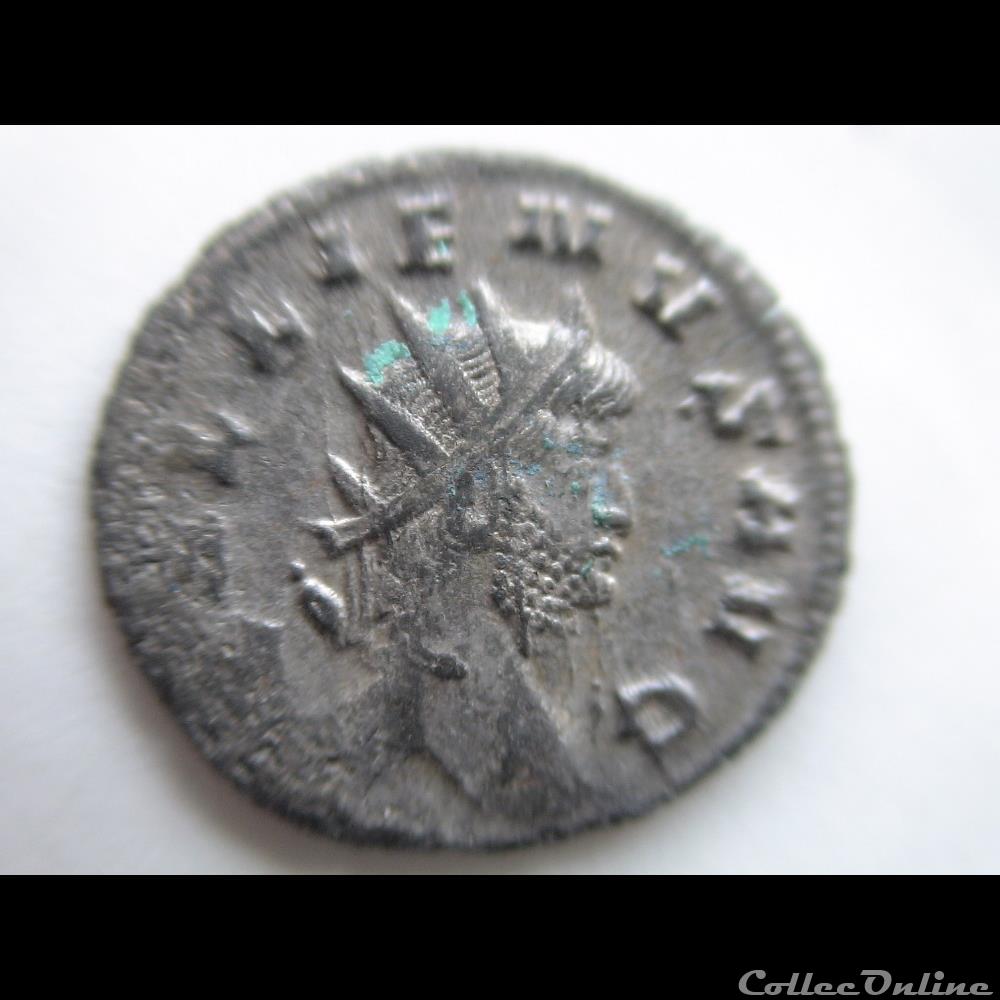 GALLIEN 262-263 ROME LA FORTUNE monnaie antique romaine gallien 262 263 rome la fortune