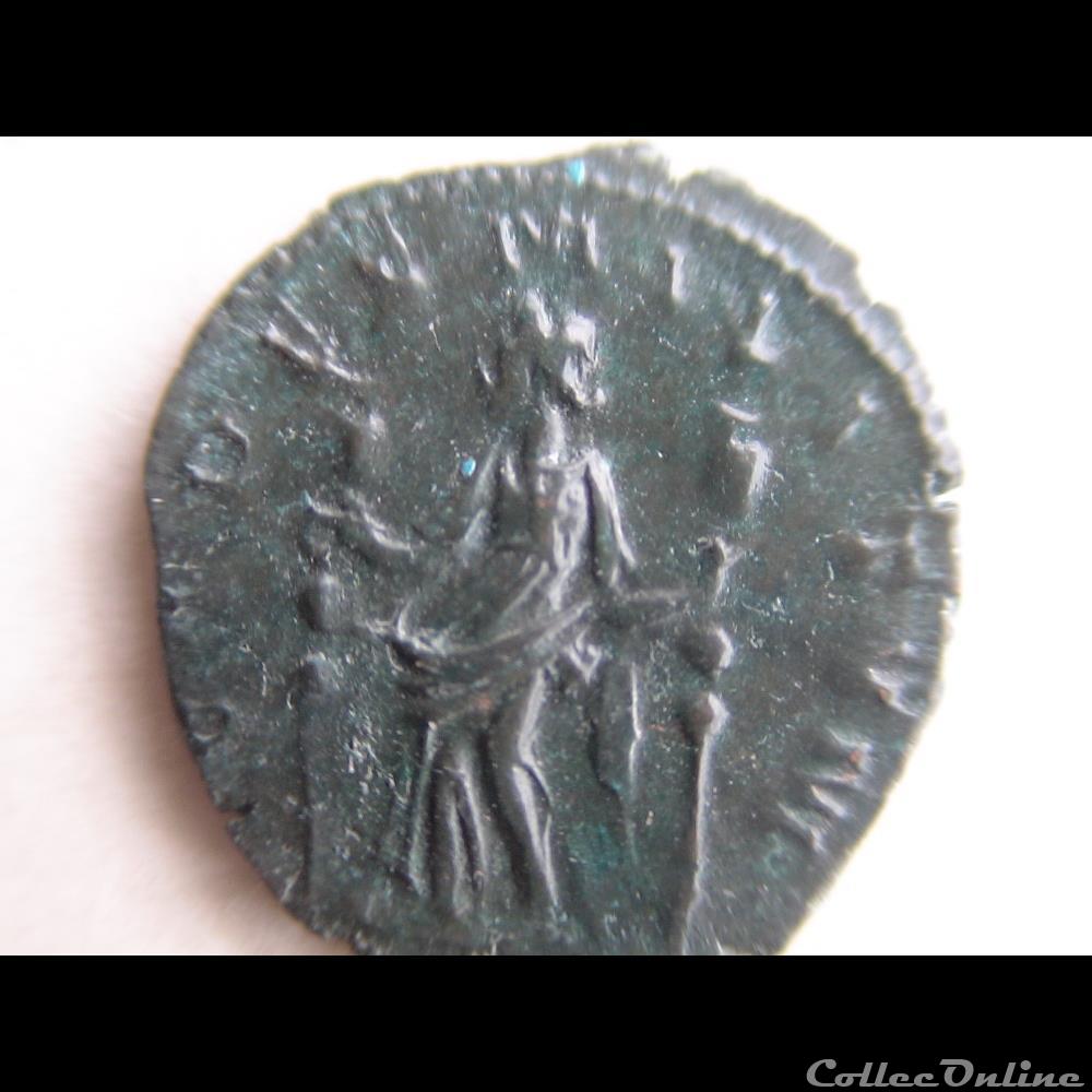 TETRICUS MI/FIN 271 TREVES FIDES MILITUM monnaie antique romaine tetricus mi fin 271 treves fides militum