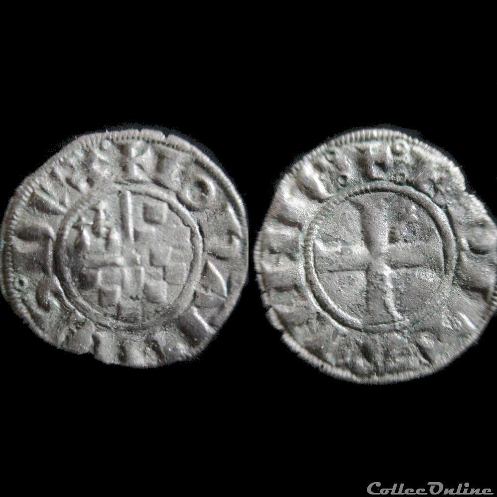 monnaie france feodale denier jean iii 1312 1341