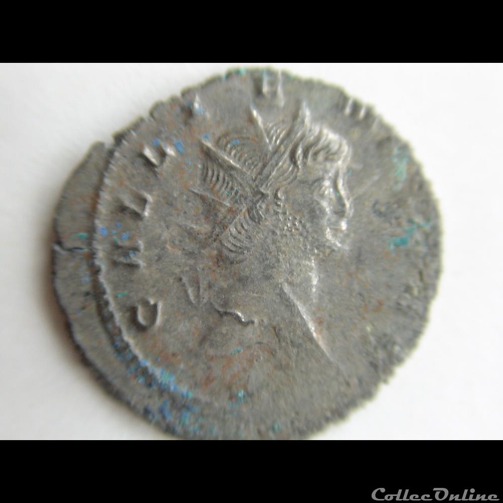 monnaie antique romaine gallien 267 268 rome bestiaire sanglier