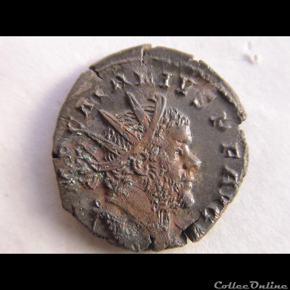 monnaie antique romaine marius 269 treves concord milit