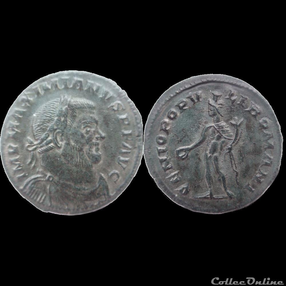 FOLLIS MAXIMIEN HERCULE LONDRES 303 - 305 monnaie antique av jc ap romaine follis maximien hercule londres 303 305