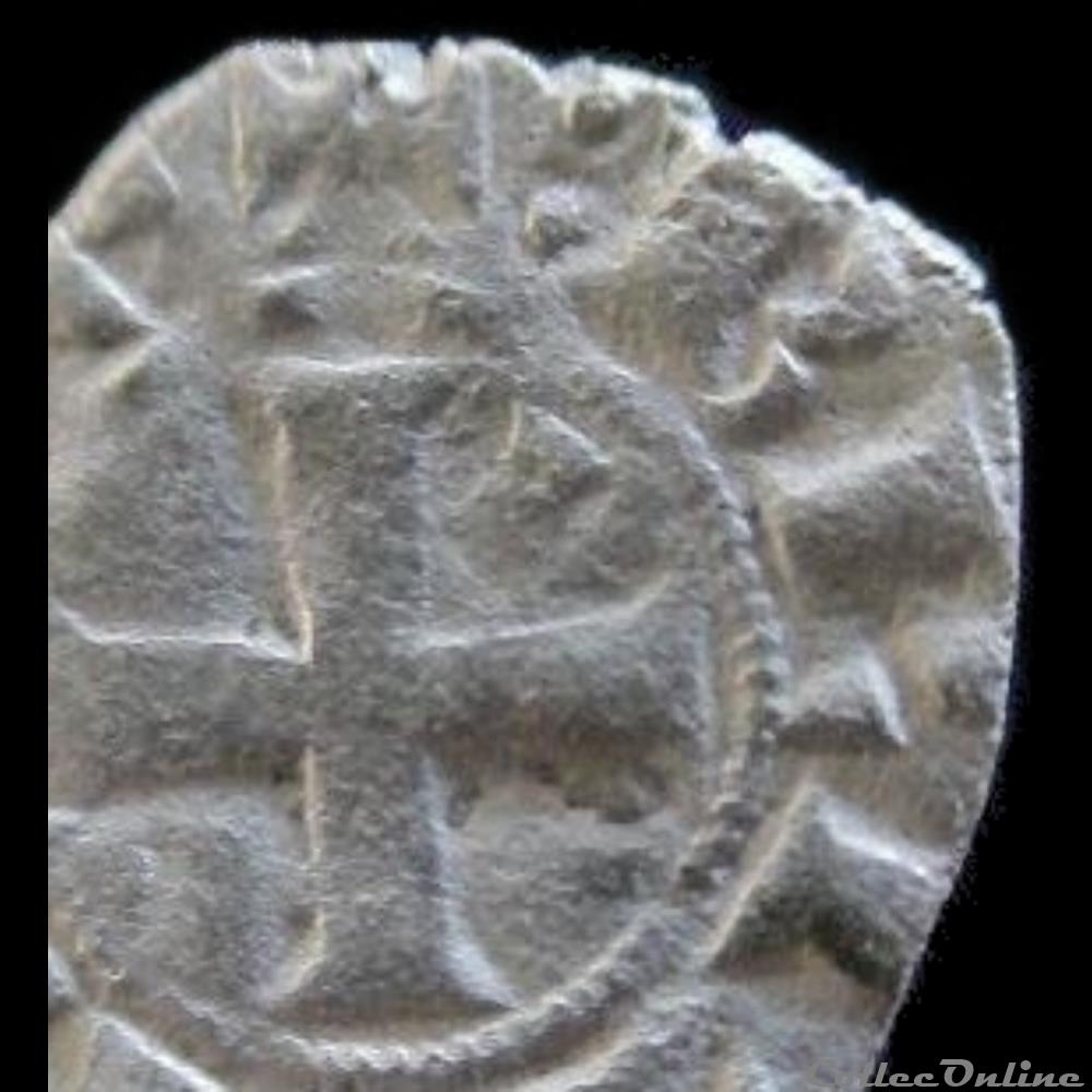 OBOLE JEAN II 1286-1305 RENNES monnaie france feodale obole jean ii 1286 1305 rennes