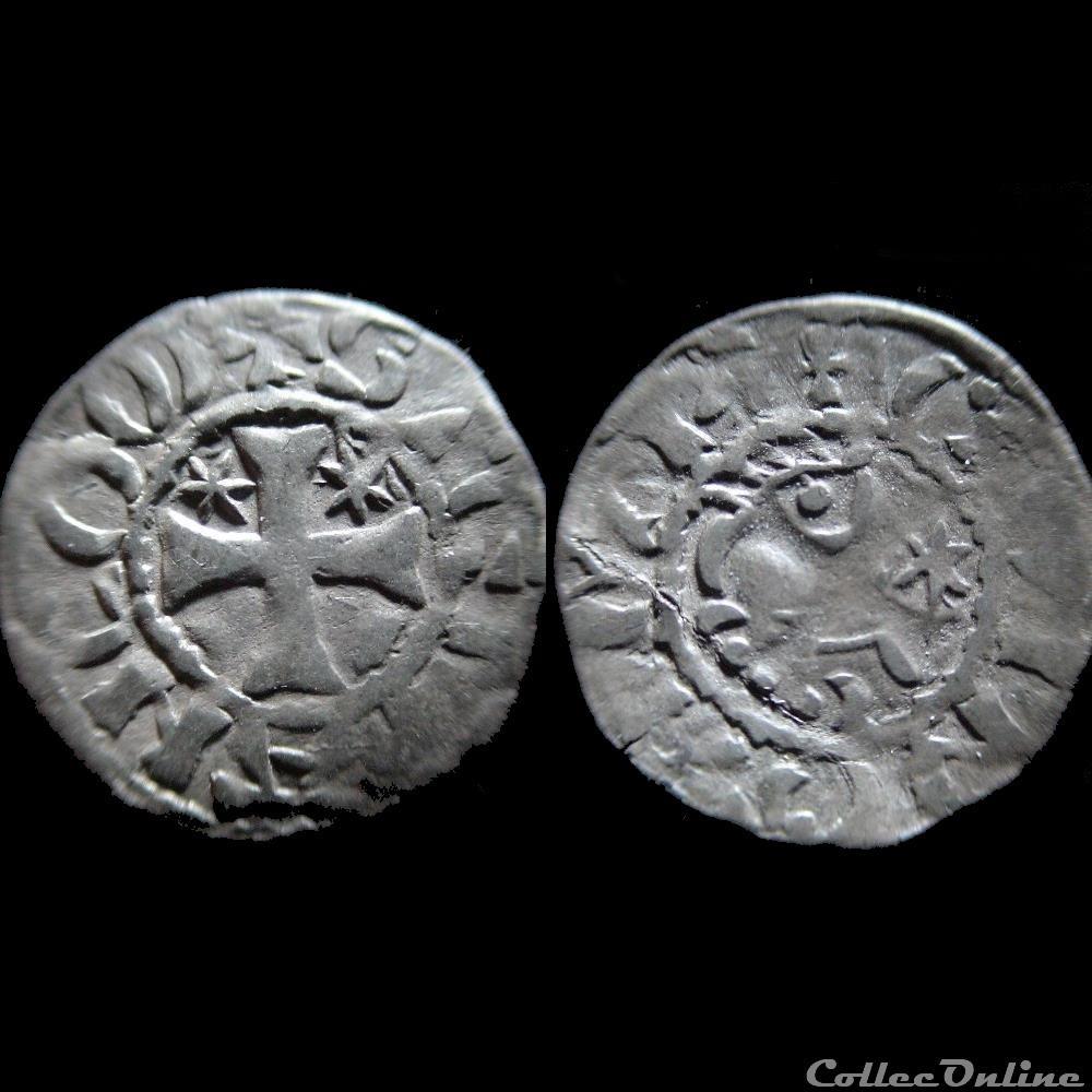 monnaies europe medievale a france feodales denier de penthievre type iiii