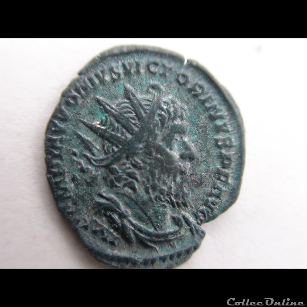 VICTORIN FIN 269 DEBUT 270 TREVES FIDES MILITUM monnaie antique romaine victorin fin 269 debut 270 treves fides militum