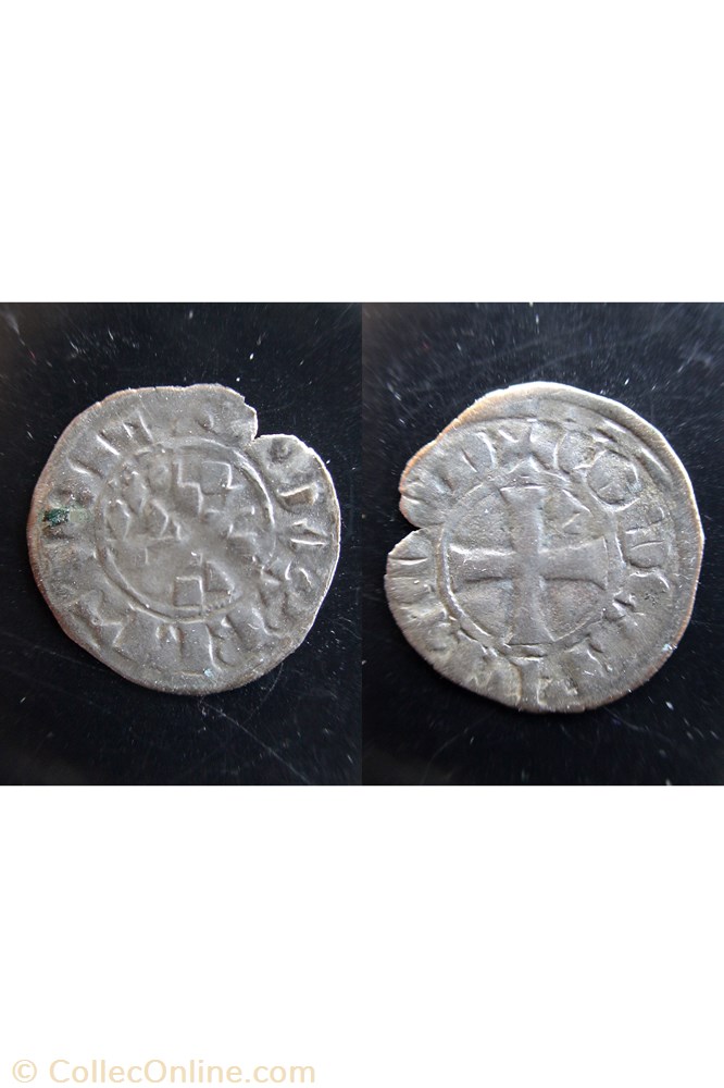 DENIER ARTHUR II NANTES monnaies europe medievale france feodales denier arthur ii nantes