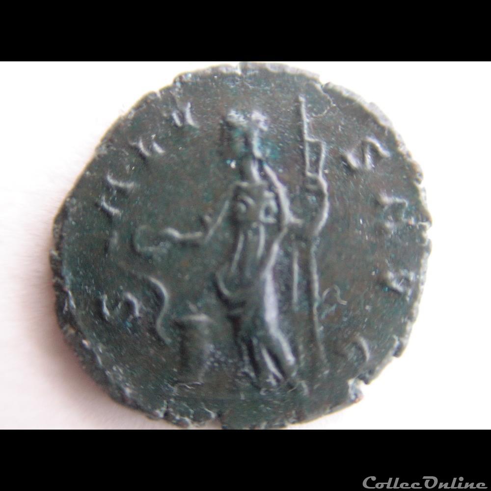 VICTORIN 271 TREVES SALUS monnaie antique romaine victorin 271 treves salus