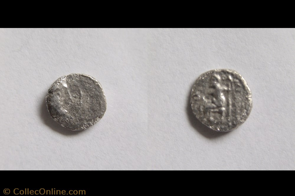 OBOLE ALEXANDRE LE GRAND 332-323 PERSE monnaie antique av jc ap grecque obole alexandre le grand 332 323 perse