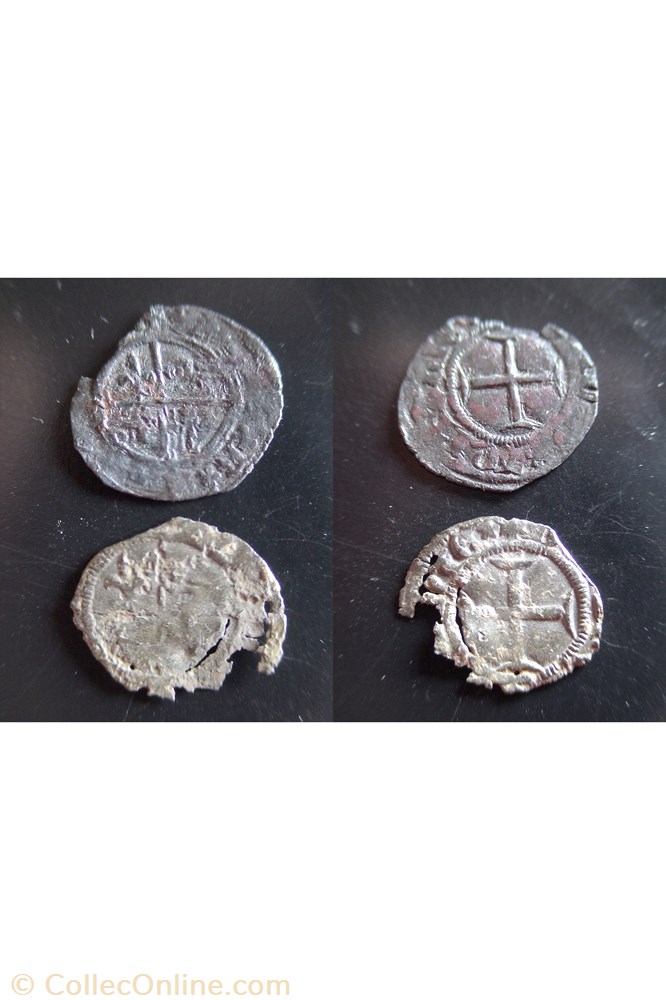 monnaie france feodale denier aquitain henri iv la rochelle