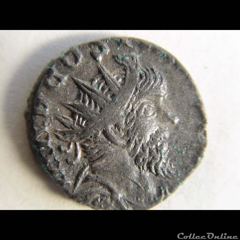 POSTUME 266 IMITATION SALUS EXERCITI monnaie antique romaine postume 266 imitation salus exerciti
