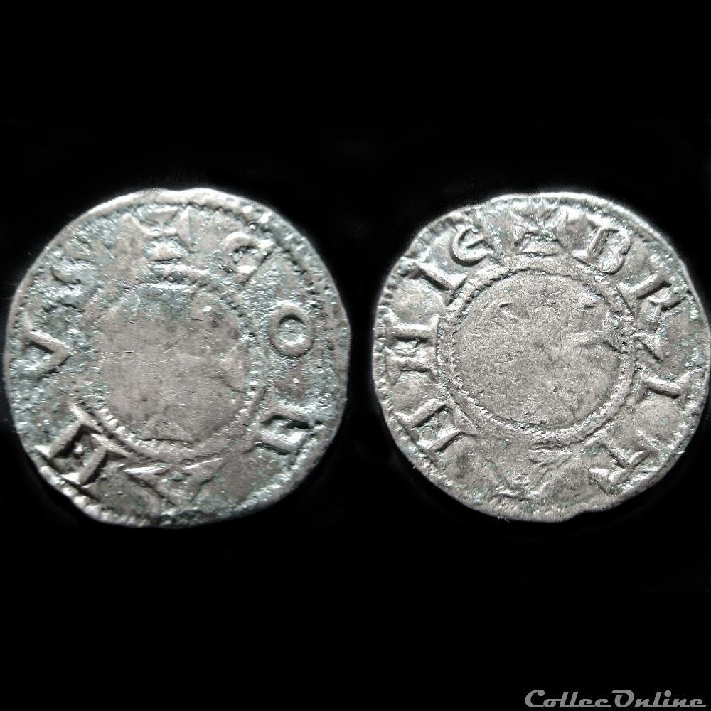monnaie france feodale denier de conan iv le petit 1156 1169
