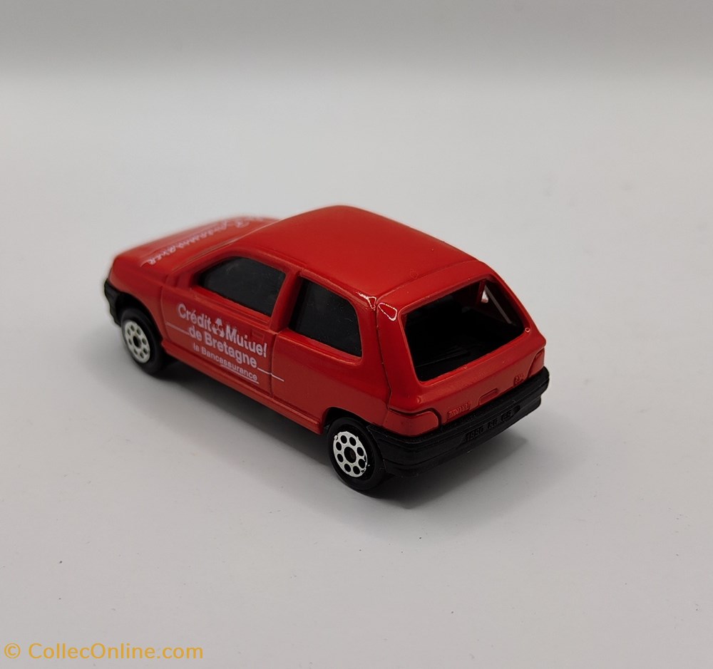 Majorette Majopub - Renault Clio 1 Crédit Mutuel de Bretagne modeles reduits voitures majorette majopub renault clio 1 credit mutuel de bretagne
