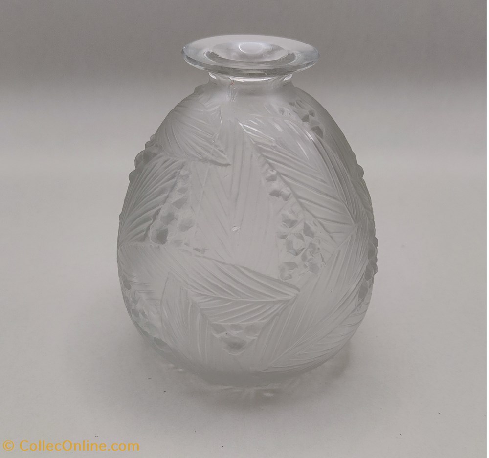 art antiquites verre vase sabino