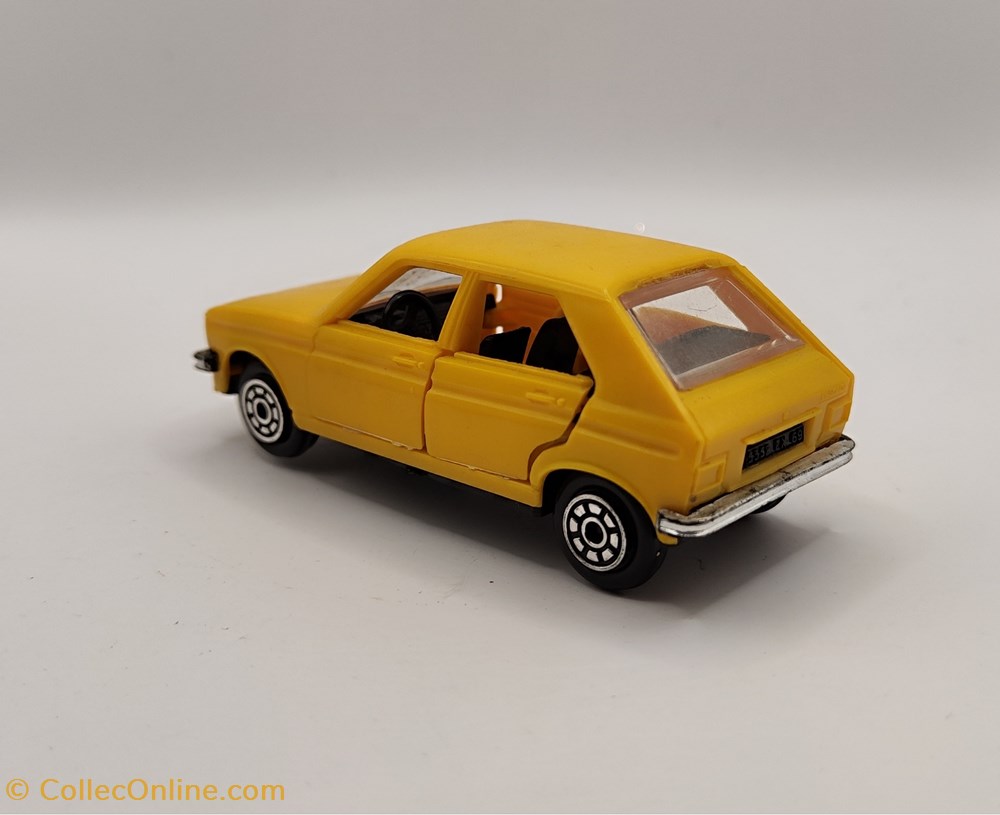 Norev Plastigam - Peugeot 104 jaune modeles reduits voitures norev plastigam peugeot 104 jaune
