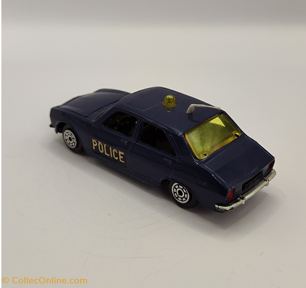 modeles reduits voitures norev jet car peugeot 504 bleu police