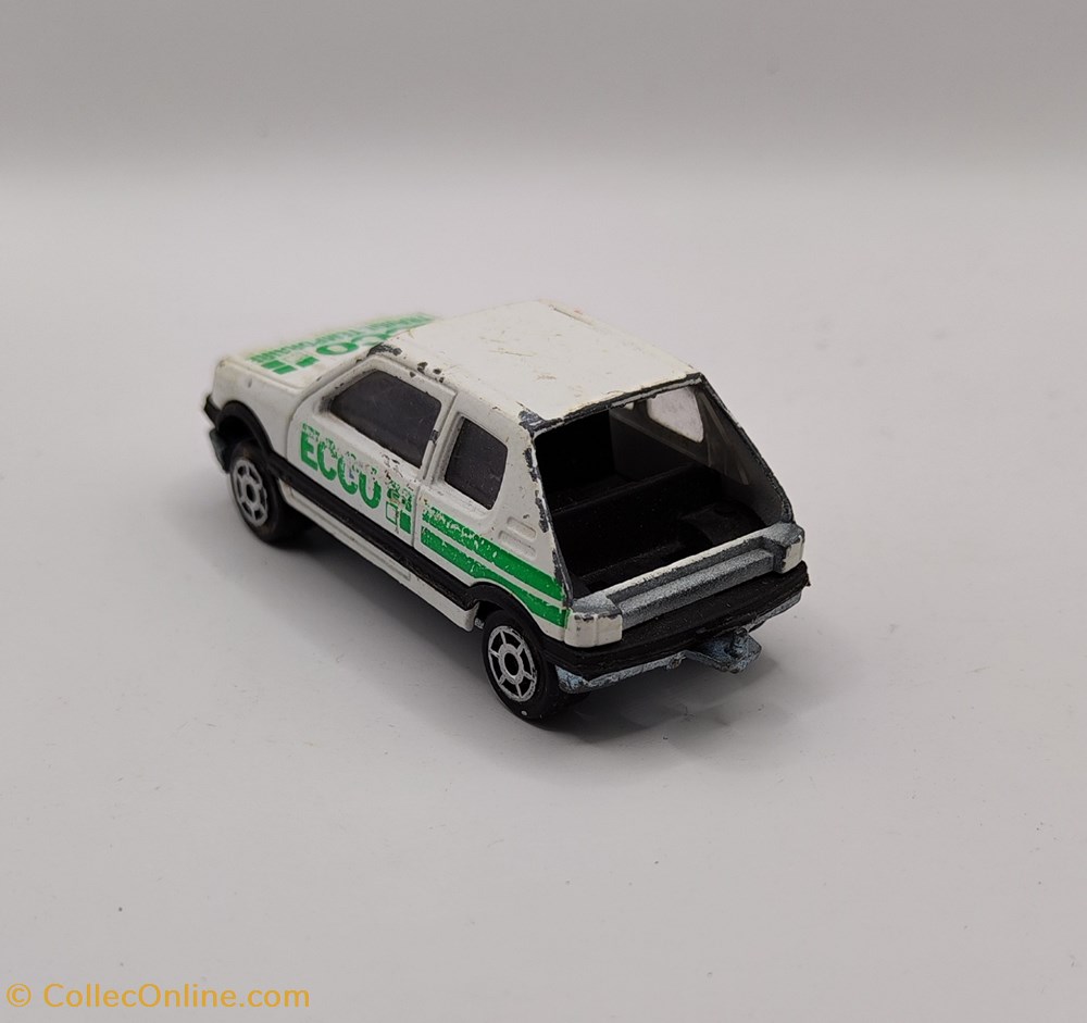 modeles reduits voitures majorette majopub peugeot 205 ecco