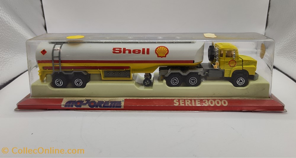 Majorette 3000 - Scania semi citerne Shell modeles reduits voitures majorette 3000 scania semi citerne shell