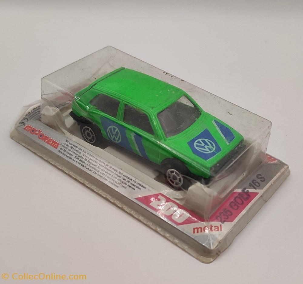 modeles reduits voitures majorette 200 vw golf 16 s