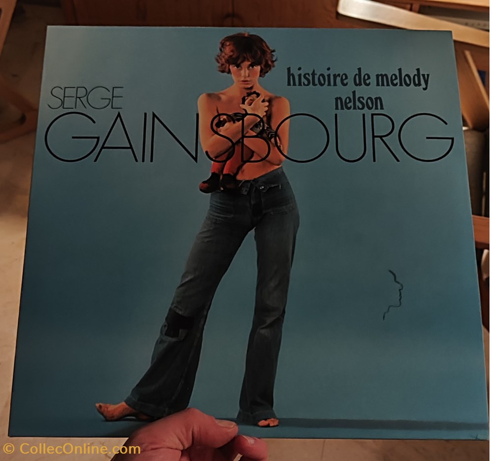 Serge Gainsbourg - Histoire de Melody Nelson musique instruments disques vinyles disque tours serge gainsbourg histoire de melody nelson
