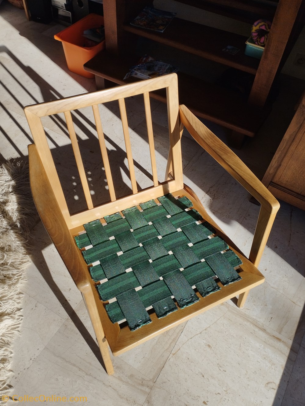 art antiquites meubles siege fauteuil scandinave 1960